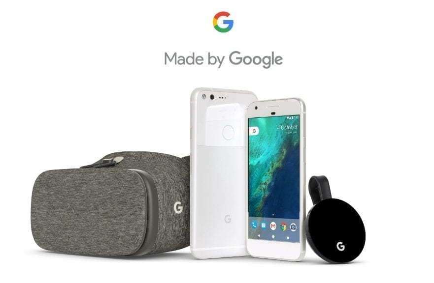 Google product line-up 2016