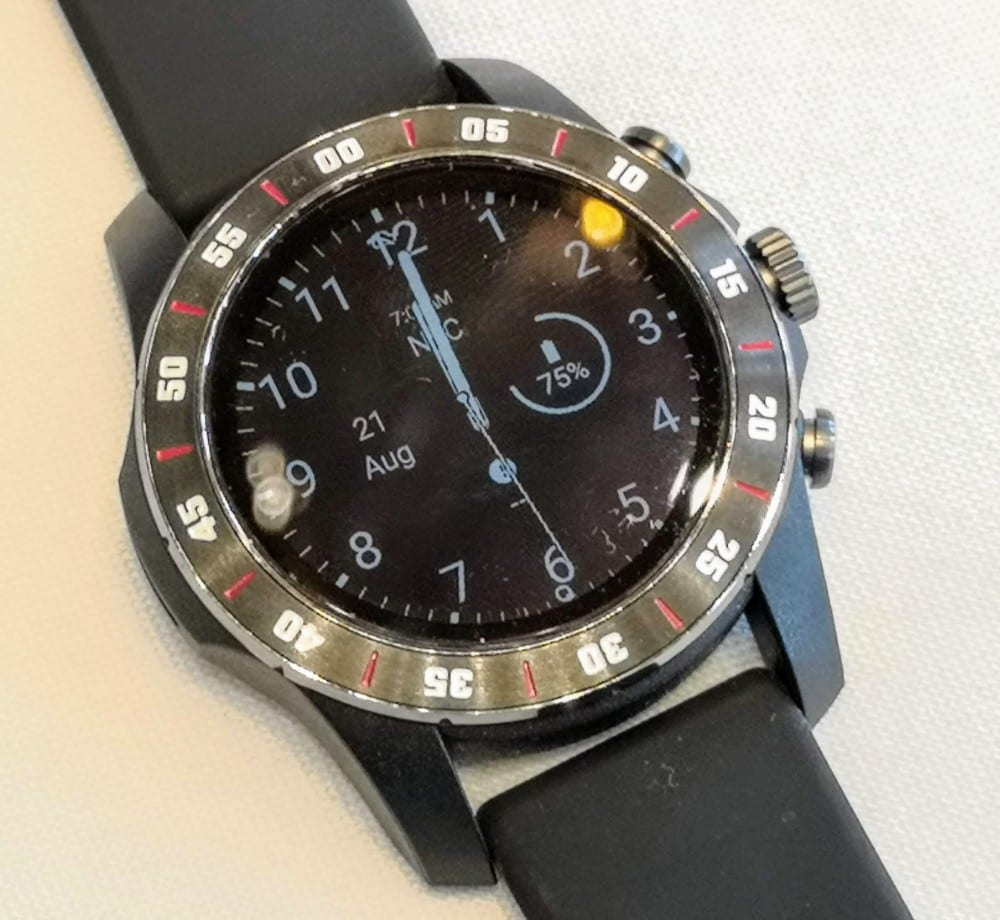 Reference design watch in ultra low power mode