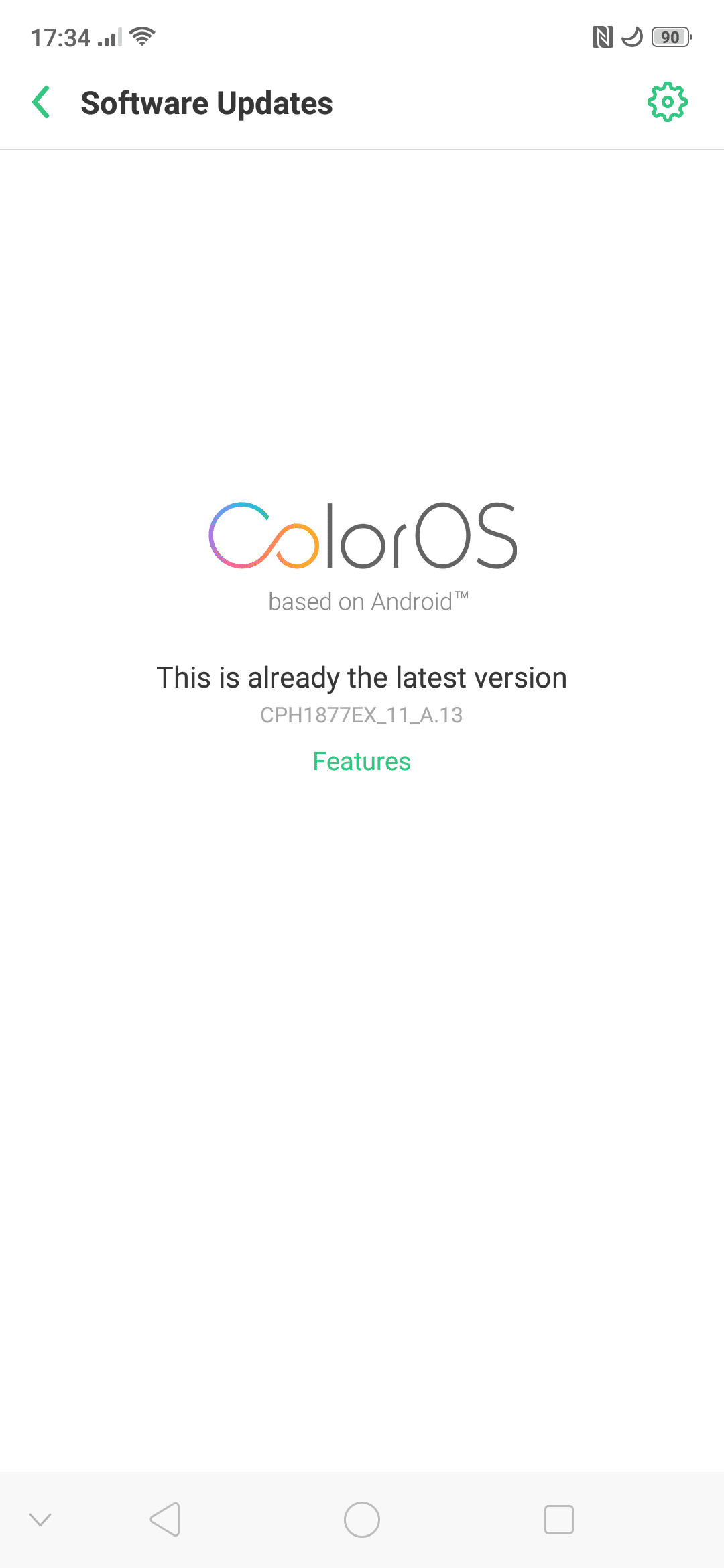 ColorOS Screen